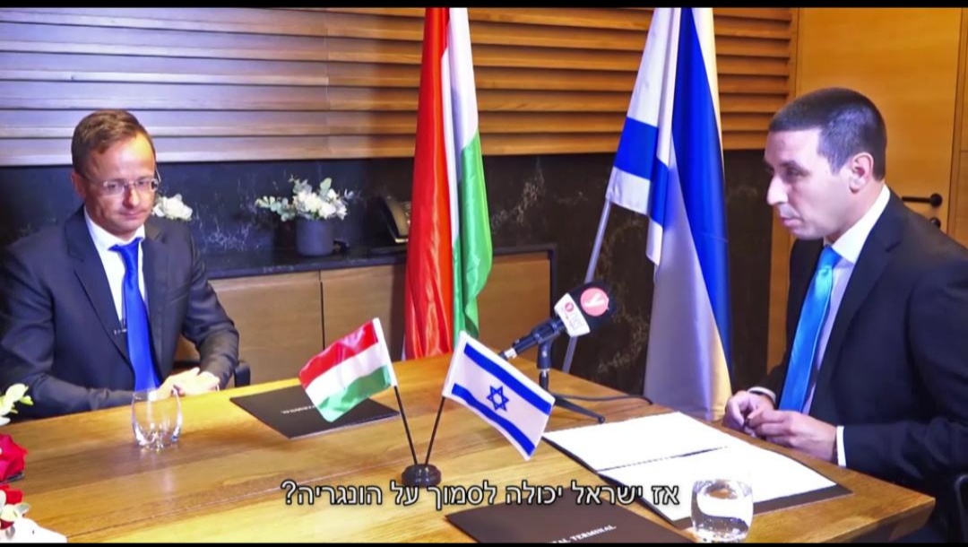שר החוץ ההונגרי בראיון ל -Ynet (צילום: נדב אבס, רועי עידן)