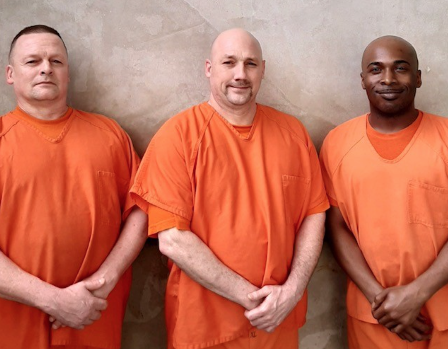 שלושת האסירים: צילום Gwinnett County Sheriff's Office