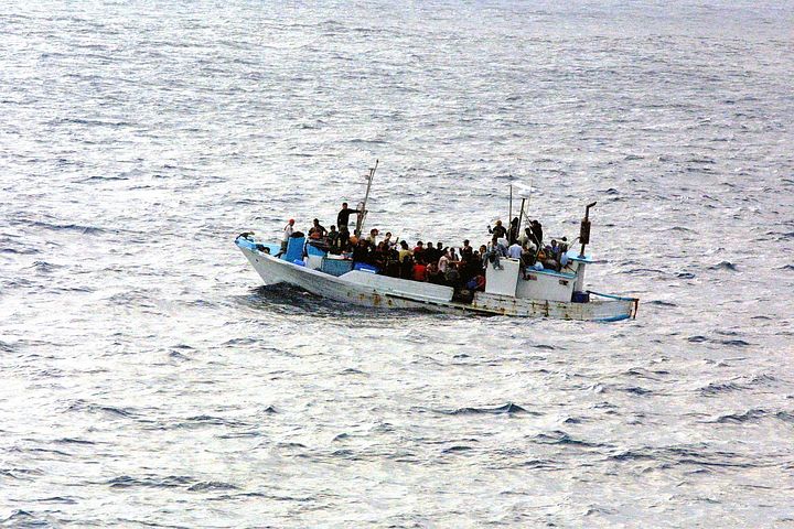 ספינת מהגרים אילוסטרציה (צילום Pixabay)