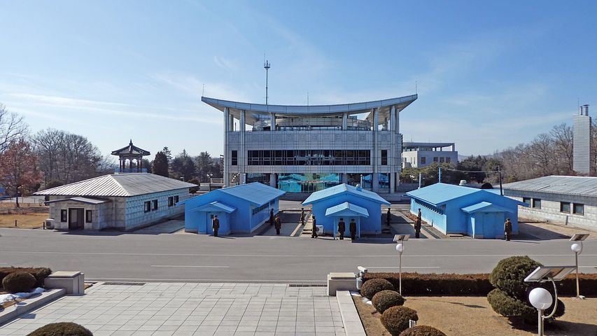הגבול בין צפון ודרום קוריאה: צילום Pixabay