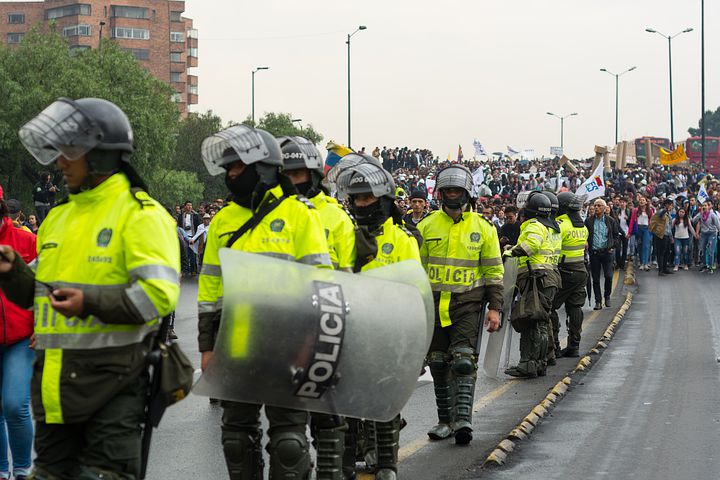 שוטרים בקולומביה אילוסטרציה: צילום Pixabay