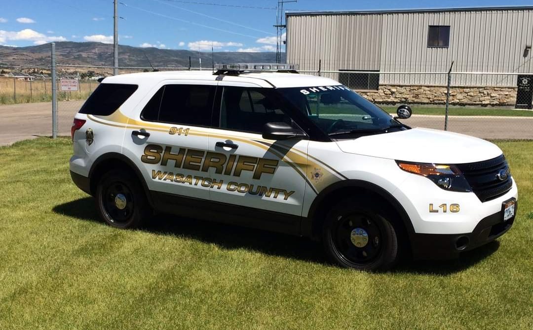 אילוסטרציה ניידת של השריף המקומי: Wasatch County Sheriff's Office